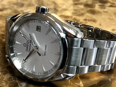 omega seamaster aqua terra quartz 150m|omega aqua terra 150m price.